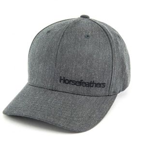 Horsefeathers BECKETT CAP šedá NS - Flexfit kšiltovka