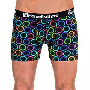 Horsefeathers SIDNEY BOXER SHORTS tmavě zelená S - Pánské boxerky
