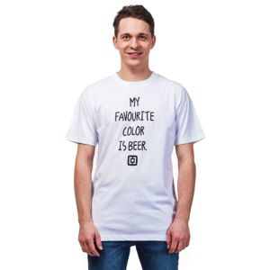 Horsefeathers COLOR T-SHIRT bílá XL - Pánské tričko