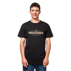 Horsefeathers MELWILL SS T-SHIRT černá S - Pánské tričko