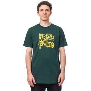 Horsefeathers ORIGINAL T-SHIRT zelená XL - Pánské tričko