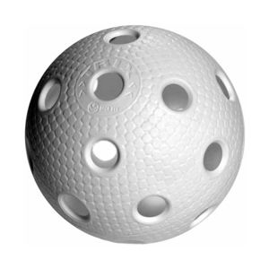 HS Sport BALONEK Florbalový míček, bílá, veľkosť UNI