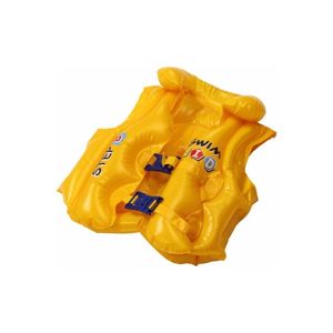 HS Sport SWIM VEST Dětská plovací vesta, žlutá, velikost UNI