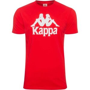 Kappa AUTHENTIC ESTESSI SLIM červená M - Pánské tričko