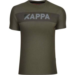 Kappa LOGO CABAX tmavě zelená S - Pánské triko
