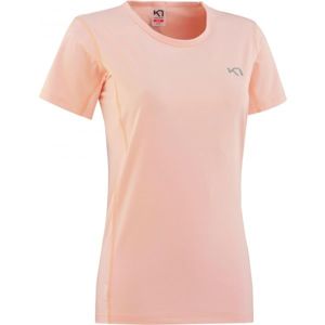 KARI TRAA NORA TEE světle růžová S - Dámské sportovní tričko