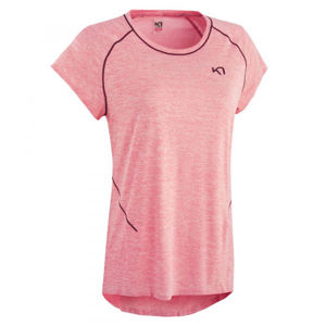 KARI TRAA EMILIE TEE růžová XL - Dámské funkční triko