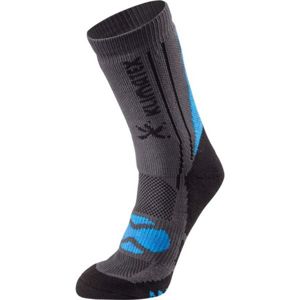 Klimatex ITTO Unisexové outdoorové ponožky, Tmavě šedá,Černá,Modrá, velikost