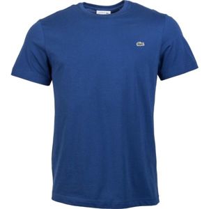 Lacoste ZERO NECK SS T-SHIRT modrá M - Pánské tričko