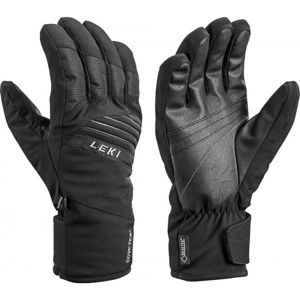 Leki SPACE GTX Sjezdové rukavice, černá, veľkosť 8