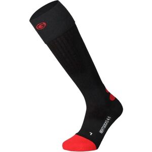 Lenz HEAT SOCK 4.1. TOE CAP Vyhřívané ponožky, černá, veľkosť 45-47
