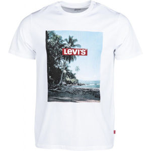 Levi's GRAPHIC SET-IN NECK 2 bílá M - Pánské tričko