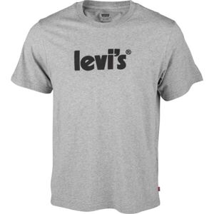 Levi's SS RELAXED FIT TEE Pánské tričko, černá, velikost L