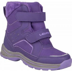 Lewro CRONUS fialová 35 - Dětská zimní obuv