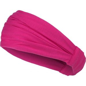 Lewro KASEY růžová UNI - Dívčí šátek na hlavu