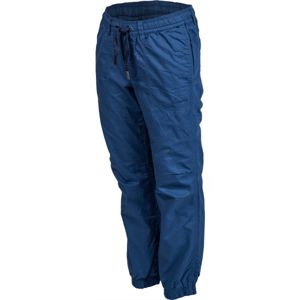 Lewro LOREN modrá 140-146 - Dětské zateplené kalhoty