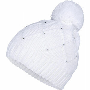 Lewro UMRI Dívčí pletená čepice, bílá, velikost 8-11