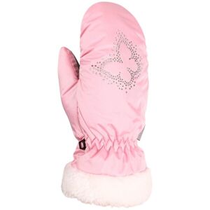 Lewro UNANA Dívčí palcové rukavice, růžová, velikost