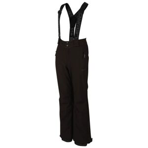 Lewro URSI Dětské lyžařské softshellové kalhoty, černá, velikost 116-122