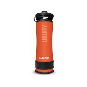 Lifesaver LIBERTY Filtrační a čistící láhev, oranžová, velikost