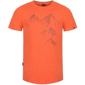 Loap BORRE oranžová L - Pánské triko