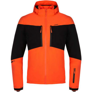 Loap FAVOR Pánská lyžařská bunda, oranžová, velikost XL