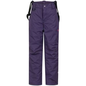 Loap ZULA fialová 140 - Dětské zimní kalhoty