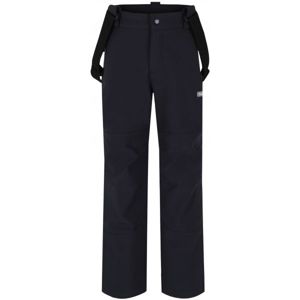 Loap LEWRY černá 122-128 - Dětské softshellové kalhoty