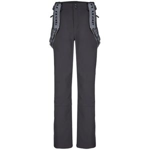 Loap LEMAR Pánské zimní softshellové kalhoty, tmavě šedá, velikost XXL