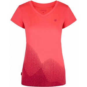 Loap MINETT růžová XL - Dámské technické triko