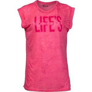 Lotto L73 TEE PRT PL W růžová XS - Dámské tričko