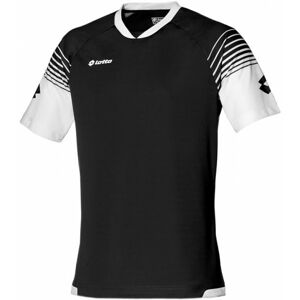 Lotto JERSEY OMEGA JR Dětské sportovní triko, černá, velikost XL