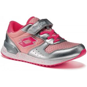 Lotto RECORD VII NY CL SL růžová 35 - Dětská volnočasová obuv