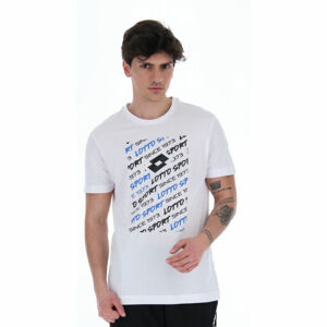 Lotto SUPRA III TEE Pánské tričko, bílá, veľkosť XXL
