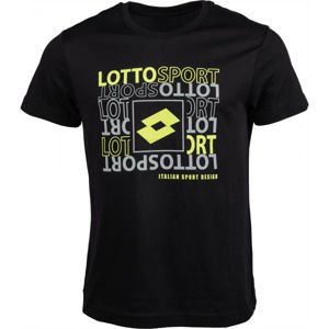 Lotto TEE SUPRA JS černá XL - Pánské tričko