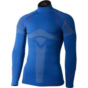 Mico LONG SLEEVES MOCK NECK SHIRT WARM SKIN modrá XL/XXL - Pánské lyžařské spodní prádlo