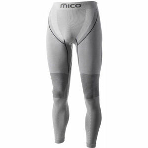 Mico LONG TIGHT PANTS ODORZERO XT2 Pánské dlouhé termo kalhoty, šedá, velikost 3