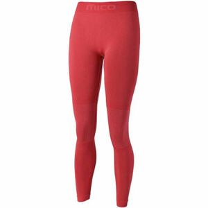 Mico LONG TIGHT PANTS ODORZERO XT2 W Dámské dlouhé termo kalhoty, červená, veľkosť M