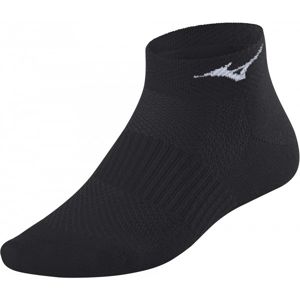 Mizuno TRAINING MID 3P Běžecké ponožky, Černá,Bílá, velikost L