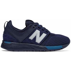 New Balance KL247C2G tmavě modrá 6.5 - Dětská vycházková obuv