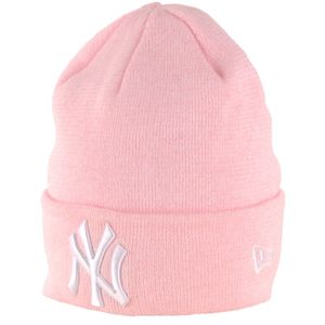New Era MLB WMN NEW YORK YANKEES růžová UNI - Dámská klubová zimní čepice