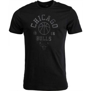 New Era NBA TONAL BASKETBALL TEE CHICAGO BULLS BLK černá L - Pánské triko