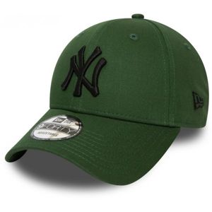New Era 9FORTY MLB THE LEAGUE ESSENTIAL NEW YORK YANKEES tmavě zelená  - Pánská klubová kšiltovka