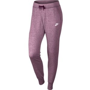 Nike NSW PANT FLC TIGHT fialová XL - Dámské fleecové tepláky