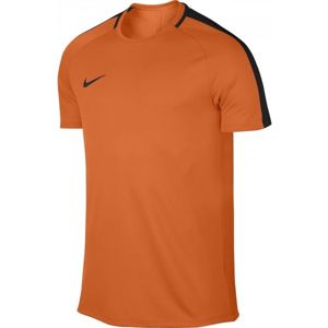 Nike DRI-FIT ACADEMY TOP SS oranžová 2xl - Pánské sportovní triko
