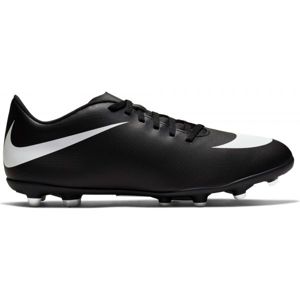 Nike BRAVATA II FG Pánské lisovky, Černá,Bílá, velikost 11.5