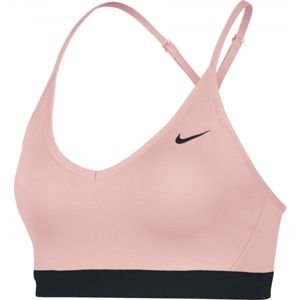 Nike INDY BRA světle růžová S - Dámská sportovní podprsenka