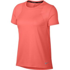 Nike RUN TOP SS růžová L - Dámský běžecký top