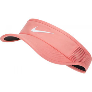 Nike AROBILL FTHRLT VISOR ADJ W růžová UNI - Dámský kšilt