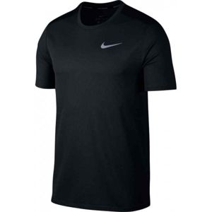 Nike BRTHE RUN TOP SS černá XL - Pánský běžecký top